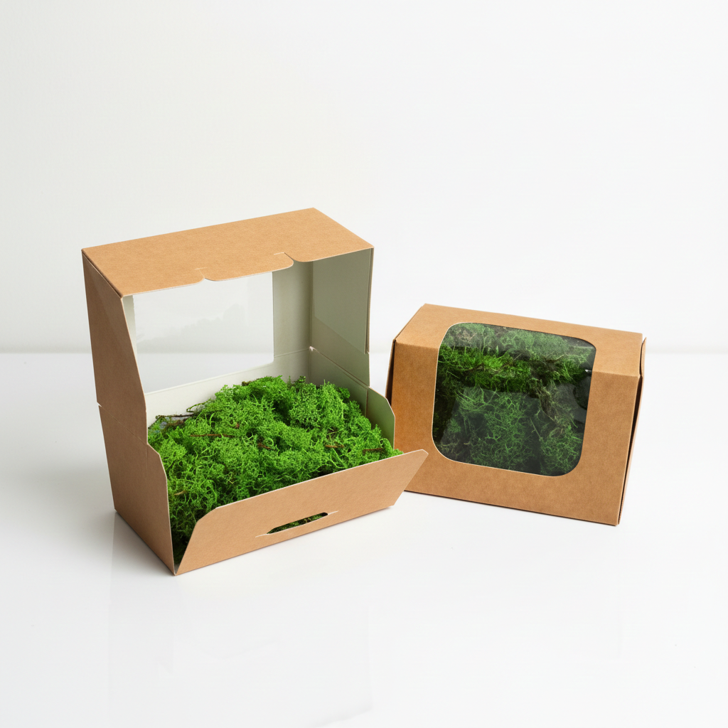 Stabilizovaný Moss Reindeer – travová zelená